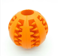 Interactive Rubber Slow Feeder Dog Ball