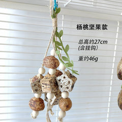 Parrot Chew Toys and Bird Cage Decor (For Mental Stimulation)