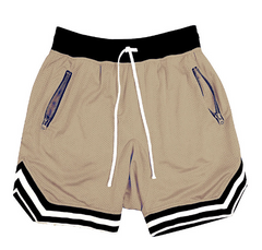 CARTELO Men's Fast Dry Bodybuilding Knee Length Shorts