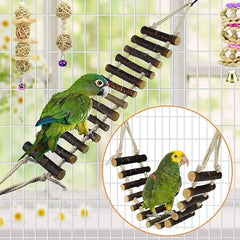 8 Pack Bird Toys for Cage Accessories