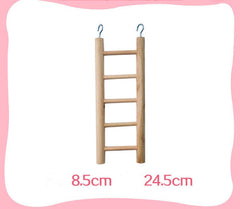 Parrot Bird With Toy Supplies Swing Ring Aerial Ladder Climbing Ladder