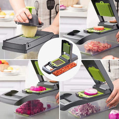 15-in-1 Multi-Function Vegetable Chopper & Slicer Set