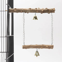 1PC Parrot suspension bridge toys, bird toys, swing supplies, claw grinding, pole standing, birdcage accessories