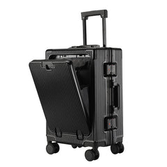 Large Capacity Aluminum Frame Trolley Luggage