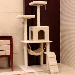 Cat Tree with Scratching Board