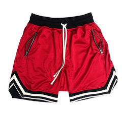 CARTELO Men's Fast Dry Bodybuilding Knee Length Shorts