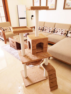 Cat Tree with Scratching Board